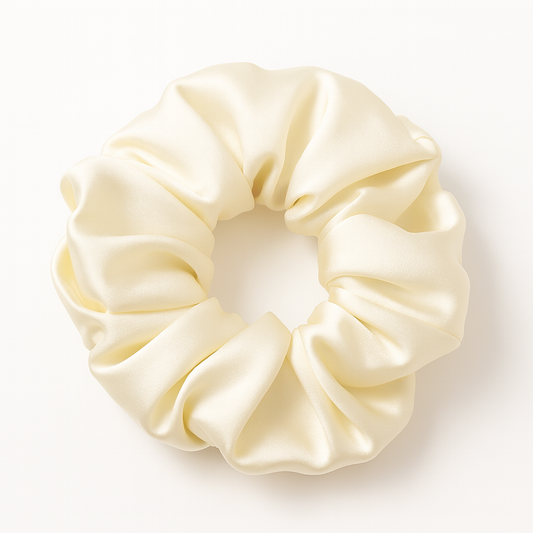Silk Scrunchies Rubber Bands